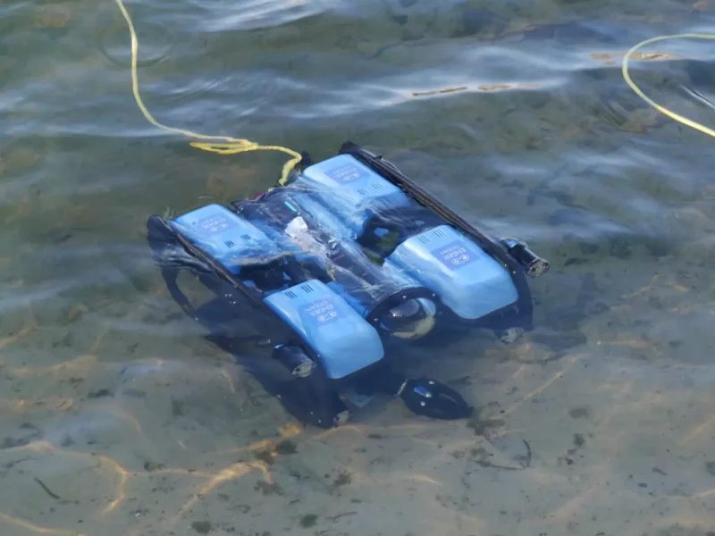 ender ocean, le robot qui nettoie les fonds marins