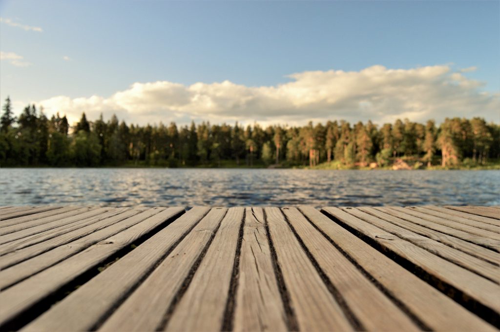 lac : eau non salée