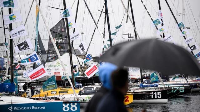 la route du rhum reportée à cause de la météo