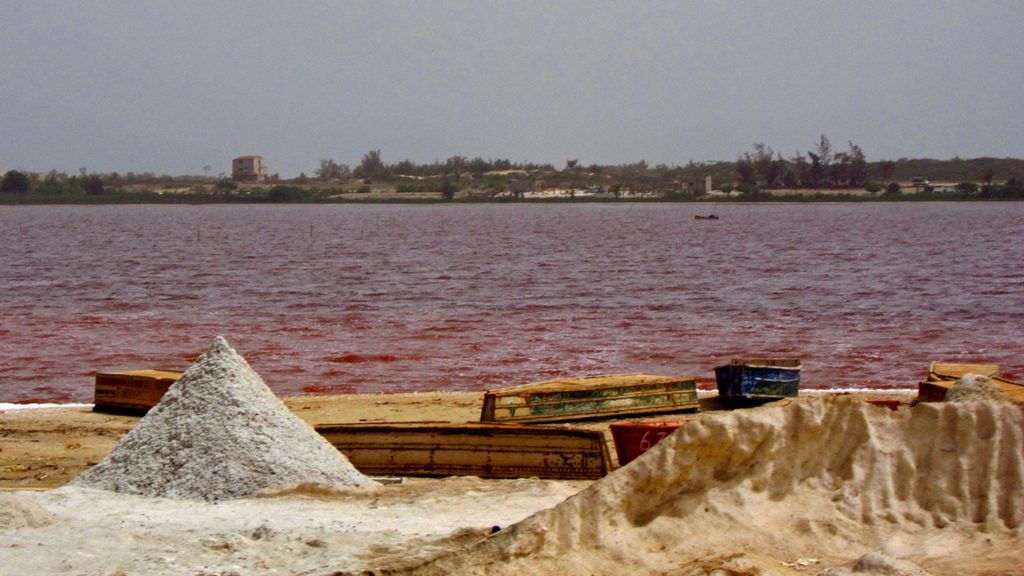 lac rose du sénégal