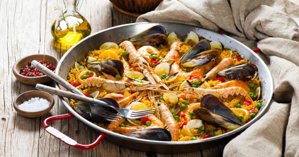 paella recettes cotières